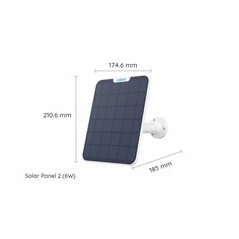 Reolink 6W Solar Panel - Eco-Friendly Power Solution for Surveillance Cameras - Model 6975253985388